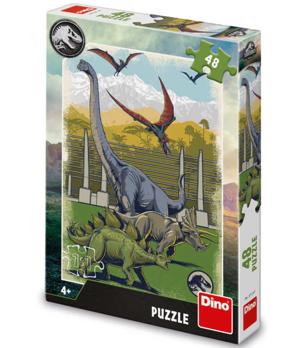 JURASSIC WORLD CHILDREN'S PUZZLE 48 PIECES - PUZZLES AND CUBES