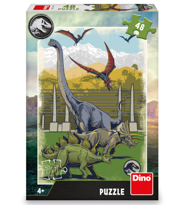 JURASSIC WORLD CHILDREN'S PUZZLE 48 PIECES - PUZZLES AND CUBES