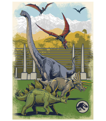 JURASSIC WORLD CHILDREN'S PUZZLE 48 PIECES - PUZZLES AND CUBES