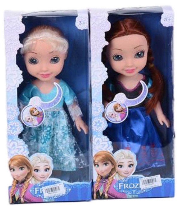 DOLL ICE KINGDOM WITH MUSIC 29 CM 2 TYPES - DOLLS AND MERMAIDS