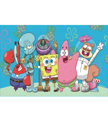 CHILDREN'S PUZZLE SPONGE 1000 PIECES HORIZONTAL BOX - PUZZLES AND CUBES