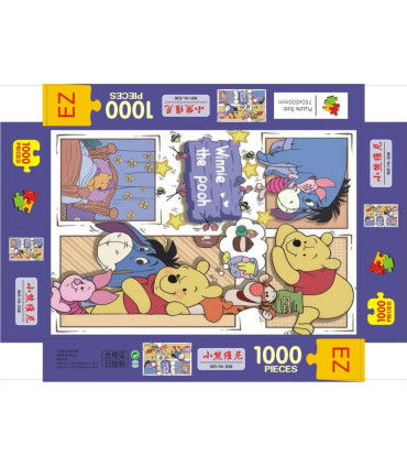 CHILDREN'S PUZZLE POOH 1000 PIECES - PUZZLES AND CUBES