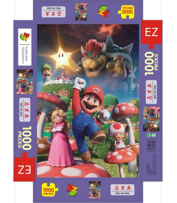 CHILDREN'S PUZZLE MARIO 1000 PIECES - PUZZLES AND CUBES