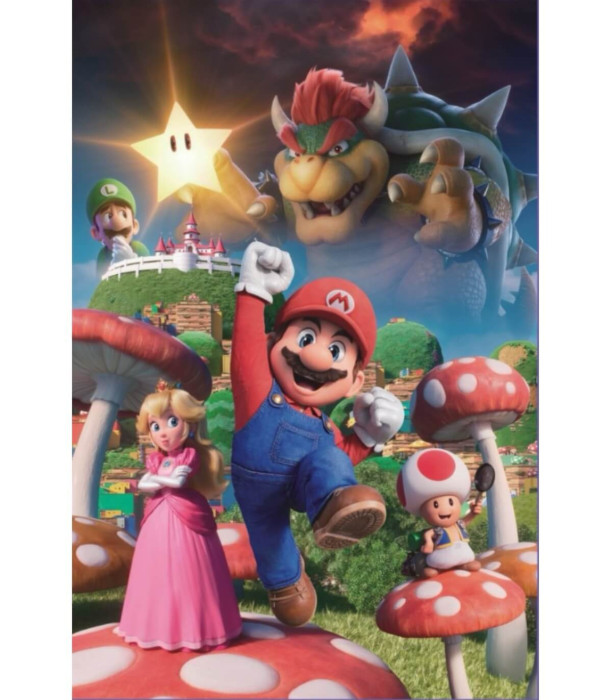 CHILDREN'S PUZZLE MARIO 1000 PIECES - PUZZLES AND CUBES