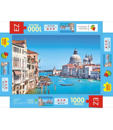 PUZZLE VENICE 1000 PIECES - PUZZLES AND CUBES