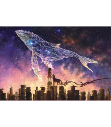 PUZZLE WHALE 1000 PIECES - PUZZLES AND CUBES