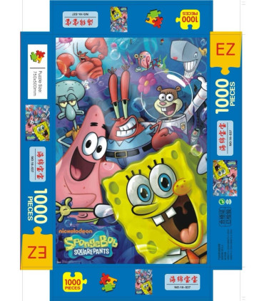 PUZZLE SPONGE 1000 PIECES VERTICAL BOX - PUZZLES AND CUBES