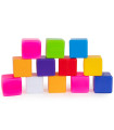 CHILDREN'S LARGE PLAY CUBES 12 PCS. IN NET