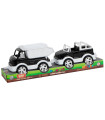CHILDREN'S SET JEEP WITH DUMP TRUCK