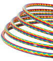 CHILDREN'S LARGE HULA HOOP RAINBOW 75 CM