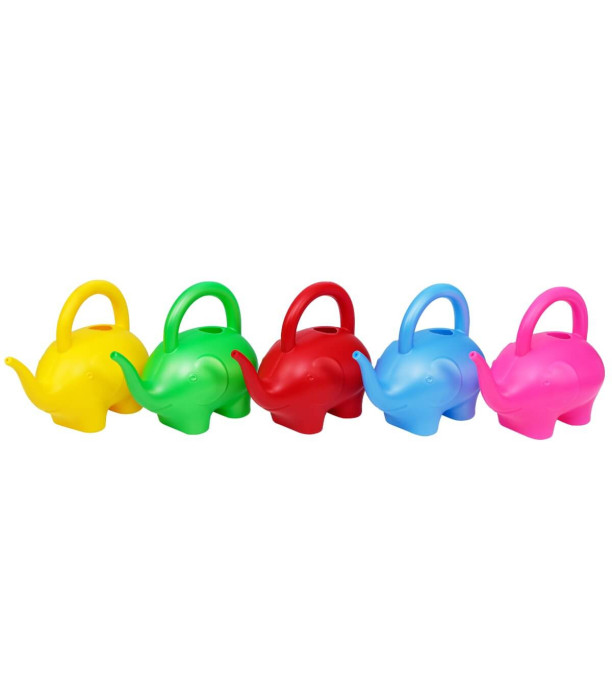 CHILDREN'S WATERING CAN ELEPHANT 5 COLORS - FOR SAND