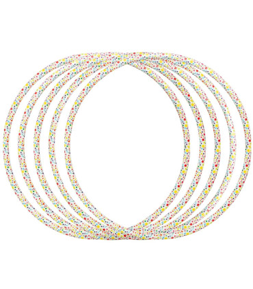 CHILDREN'S LARGE HOOP STARS 75 CM - RODS, ROPES AND HOOPS