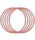 CHILDREN'S SMALL HOOP PINK PRINT 53 CM - RODS, ROPES AND HOOPS