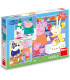 PEPPA PIG CHILDREN'S PUZZLE 3X55 PIECES - PUZZLES AND CUBES