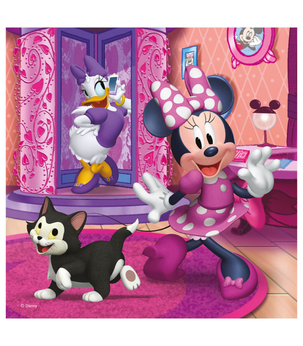 MINNIE CHILDREN'S PUZZLE 3X55 PIECES - PUZZLES AND CUBES