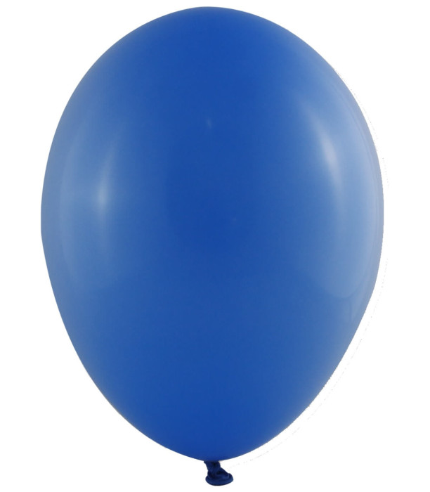 BALLOONS 100 PCS. 10\\" - 25 CM 117 STANDARD BLUE - Standard colors