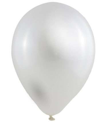 BALLOONS 20 PCS. 10\\" - 25 CM METALLIC MIX - Metallic