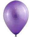 BALLOONS 50 PCS. 12" - 30 CM 318 METALLIC PURPLE