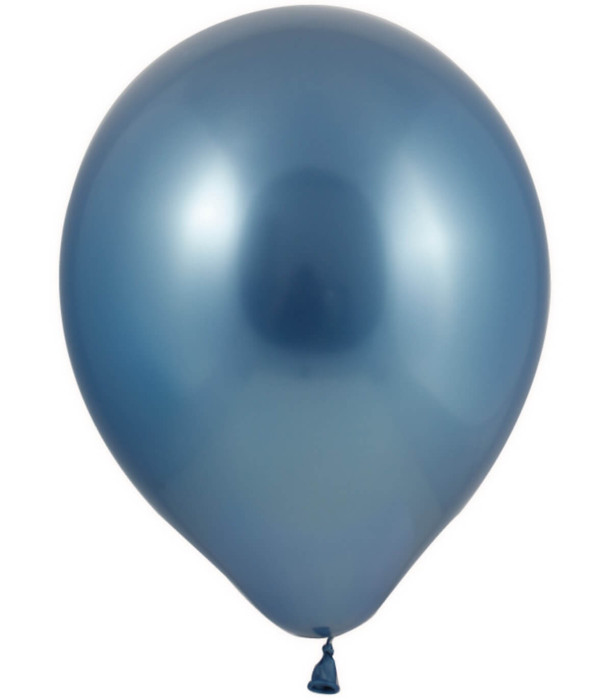 BALLOONS 100 PCS. 5\\" - 13 CM CHROME MIX - Chromium