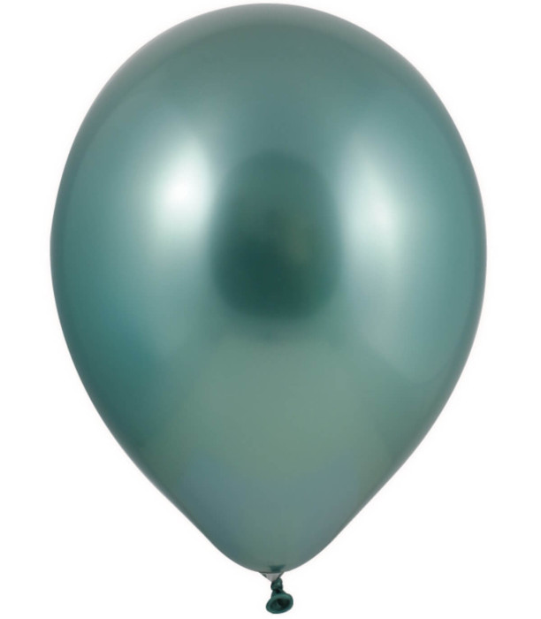 BALLOONS 25 PCS. 18\\" - 41 CM CHROME MIX - Chromium