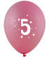 ΜΠΑΛΟΝΙΑ 10 ΤΕΜ. 12" - 30 ΕΚ ΜΕ ΕΚΤΥΠΩΣΗ - ΑΡΙΘΜΟΣ 5 Globos Festival