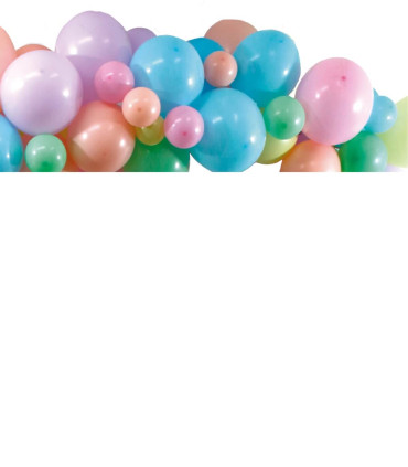 ΣΕΤ ΓΙΑ ΑΡΚΑ ΑΠΟ 60 ΜΠΑΛΟΝΙΑ ΜΑΚΑΡΟΝ/SOFT 60 Globos Festival