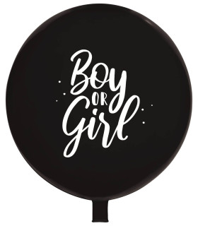 ΜΠΑΛΟΝΙ ΓΙΓΑΝΤΑΣ 60 ΕΚ ΜΑΥΡΟ ΑΓΟΡΙ Ή ΚΟΡΙΤΣΙ Globos Festival