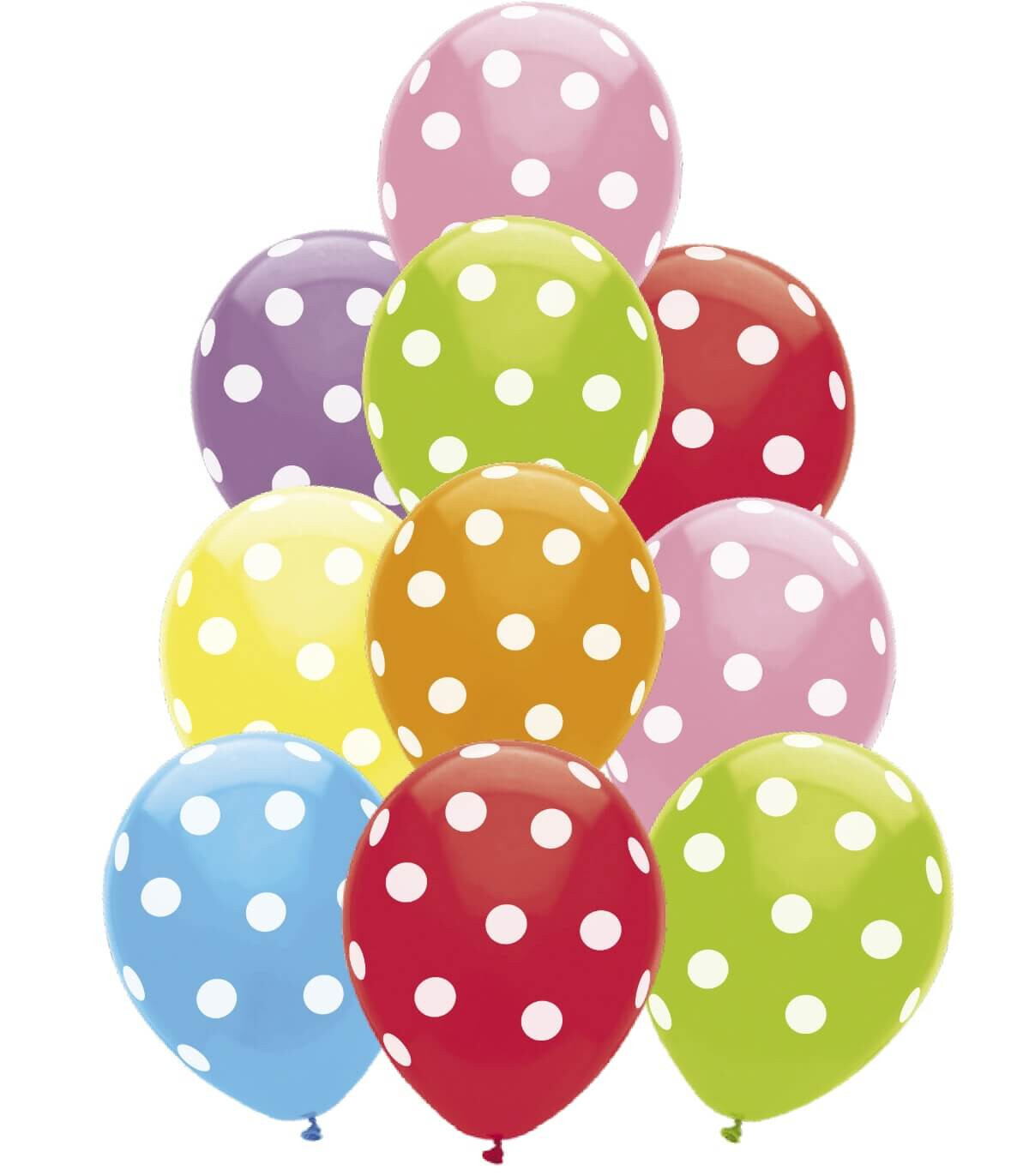 ΜΠΑΛΟΝΙΑ 10 ΤΕΜ. 12" - 30 ΕΚΕ ΜΕΓΑΛΕΣ ΤΕΛΕΙΕΣ Globos Festival
