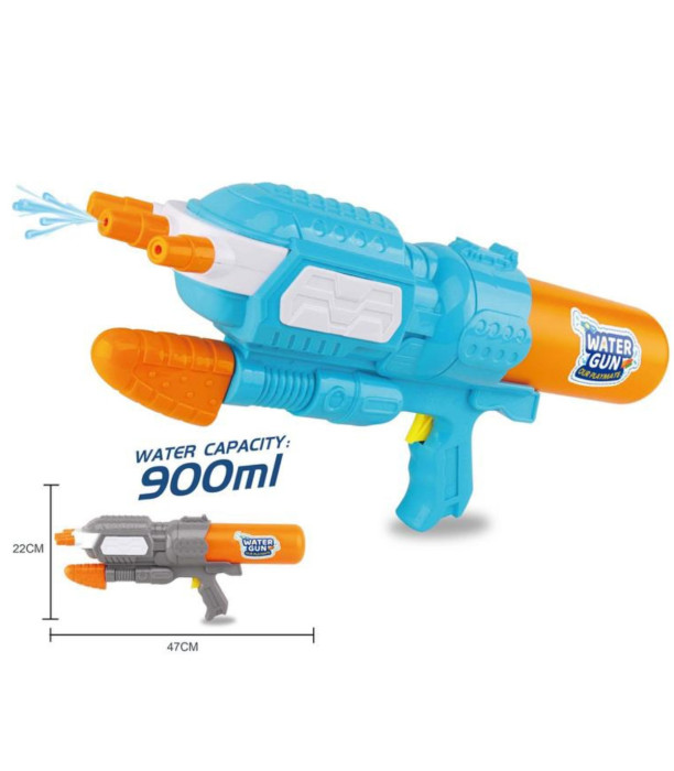 LARGE WATER GUN PUMP WITH 3 NOZZLES 47 CM - WATER PISTOLS AND PUMPS