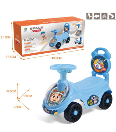 CHILDREN'S PUSH CAR ASTRONAUT - CARS AND MOTORCYCLES FOR DRIVING
