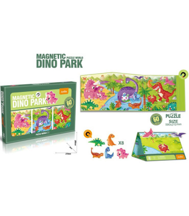 ΜΑΓΝΗΤΙΚΟ ΠΑΖΛ 3 ΤΜΧ. DINO PARK Armtoys
