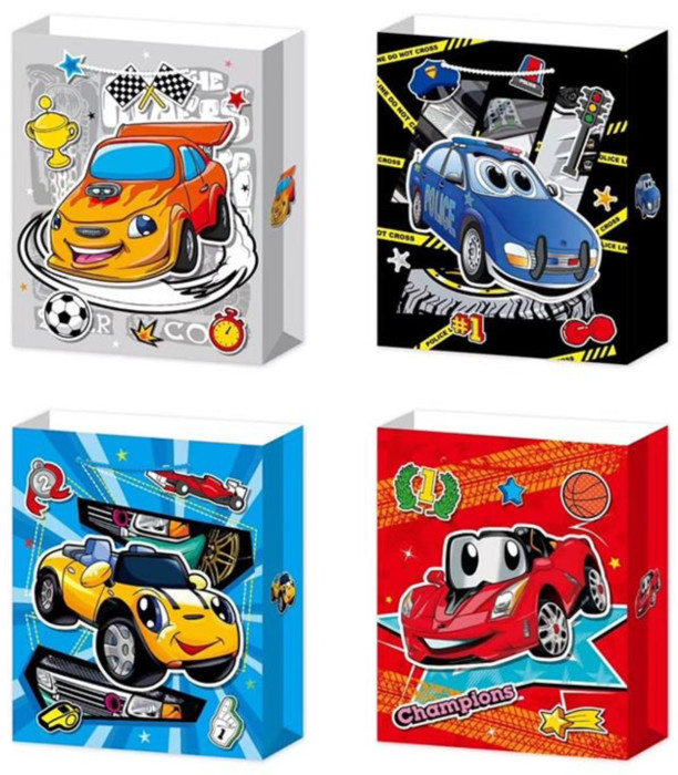 ΔΩΡΕΑΝ ΤΣΑΝΤΑ 3D ΑΥΤΟΚΙΝΗΤΑ 32*26*10 4 ΤΥΠΟΙ Armtoys