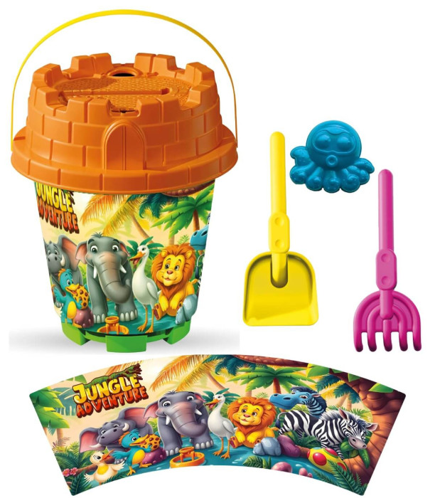 ΜΕΓΑΛΟ ΚΑΔΟΣ ΓΙΑ ΑΜΜΟ 4 ΜΕΡΗ, ΜΕ ΕΙΚΟΝΕΣ, 8 ΤΥΠΟΙ LEA TRADE