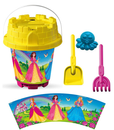 BIG SAND BUCKET 4 PARTS, WITH PICTURES, 8 TYPES - FOR SAND