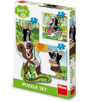 BABY PUZZLE 3 PCS. THE LITTLE MOLE - PUZZLES AND CUBES