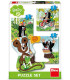 BABY PUZZLE 3 PCS. THE LITTLE MOLE - PUZZLES AND CUBES