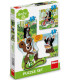 BABY PUZZLE 3 PCS. THE LITTLE MOLE - PUZZLES AND CUBES