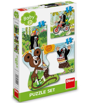 BABY PUZZLE 3 PCS. THE LITTLE MOLE - PUZZLES AND CUBES