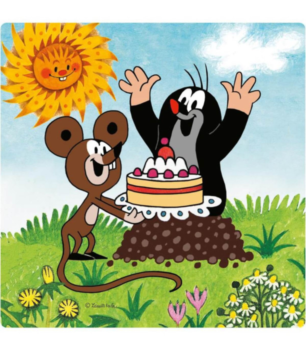 BABY PUZZLE 3 PCS. THE LITTLE MOLE - PUZZLES AND CUBES