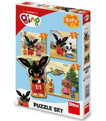 BABY PUZZLE 3 PCS. BING AND FRIENDS - WATER PISTOLS AND PUMPS