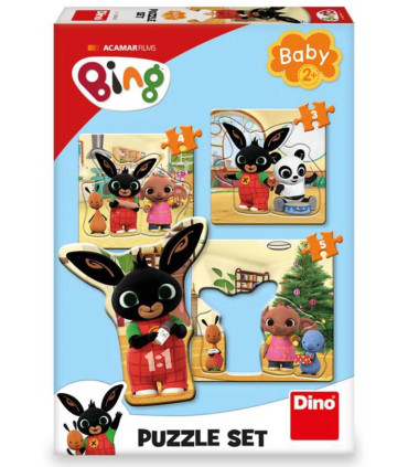 BABY PUZZLE 3 PCS. BING AND FRIENDS - WATER PISTOLS AND PUMPS