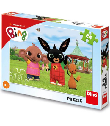 ΠΑΖΛ ΓΙΑ ΠΑΙΔΙΑ BING ΜΕ ΠΑΓΩΤΟ 24 ΚΟΜΜΑΤΙΑ Dino