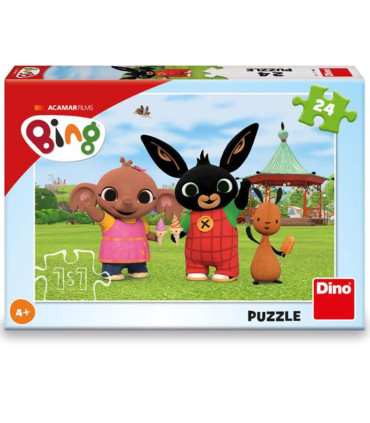 ΠΑΖΛ ΓΙΑ ΠΑΙΔΙΑ BING ΜΕ ΠΑΓΩΤΟ 24 ΚΟΜΜΑΤΙΑ Dino