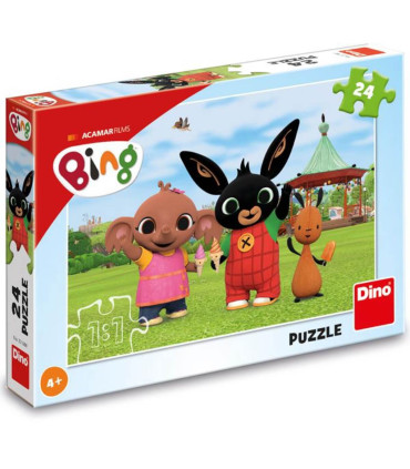 ΠΑΖΛ ΓΙΑ ΠΑΙΔΙΑ BING ΜΕ ΠΑΓΩΤΟ 24 ΚΟΜΜΑΤΙΑ Dino