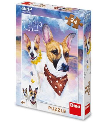 CHILDREN'S PUZZLE DOGS 24 PIECES - PUZZLES AND CUBES