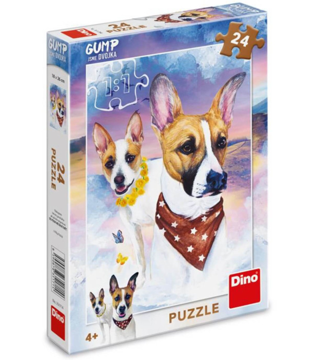 CHILDREN'S PUZZLE DOGS 24 PIECES - PUZZLES AND CUBES