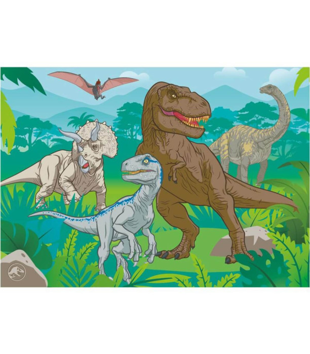 MAXI PUZZLE JURASSIC WORLD 24 PIECES - PUZZLES AND CUBES