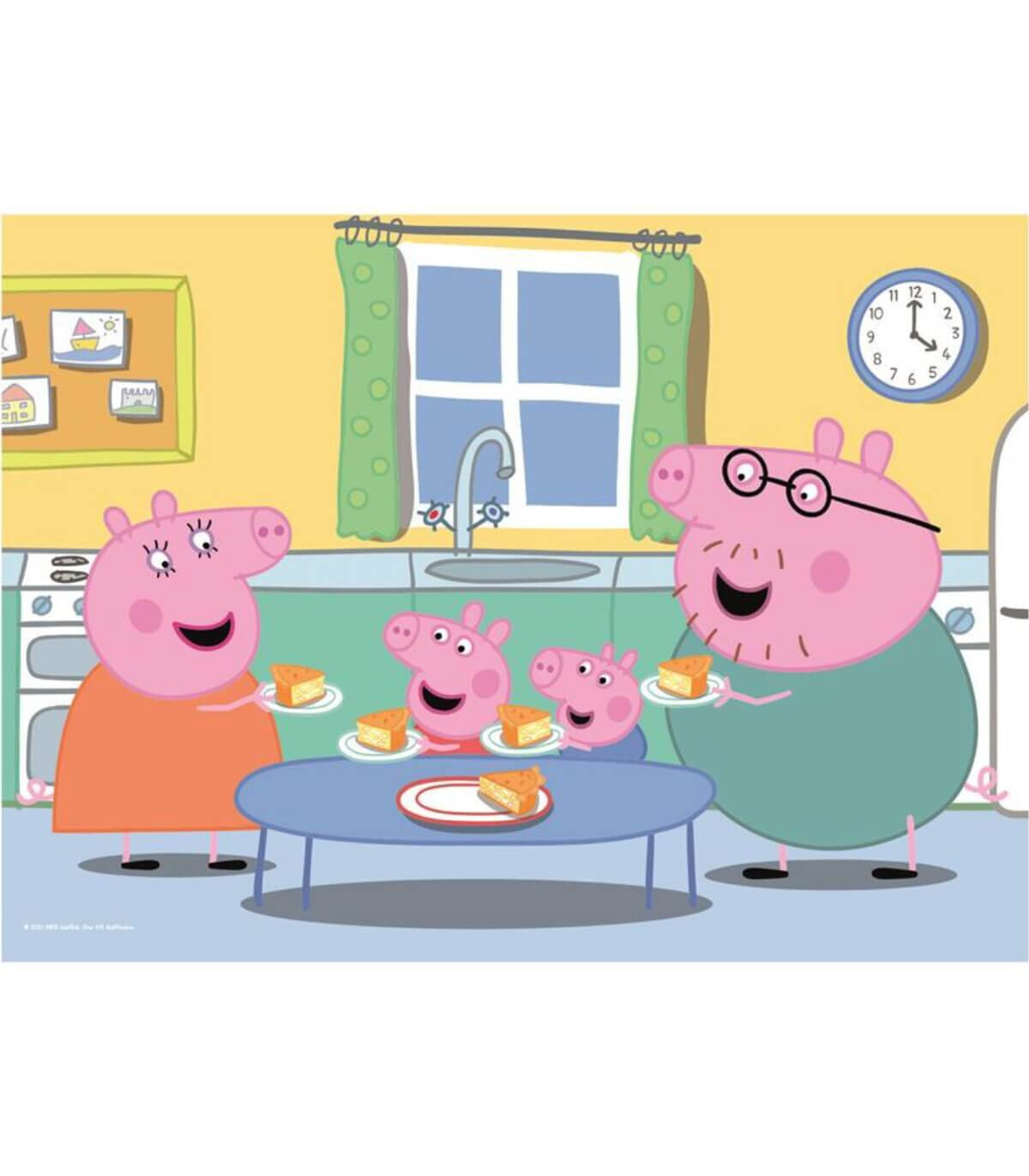 MAXI PUZZLE PEPPA PIG: LUNCH 24 PIECES - PUZZLES AND CUBES