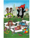 CHILDREN'S PUZZLE THE LITTLE MOLE 2X48 PIECES - PUZZLES AND CUBES