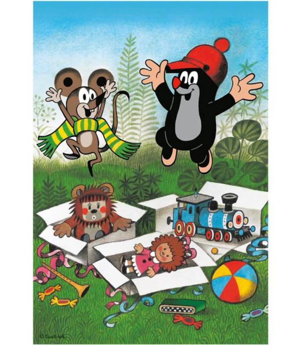 ΠΑΖΛ ΓΙΑ ΠΑΙΔΙΑ THE LITTLE MOLE 2X48 ΚΟΜΜΑΤΙΑ Dino